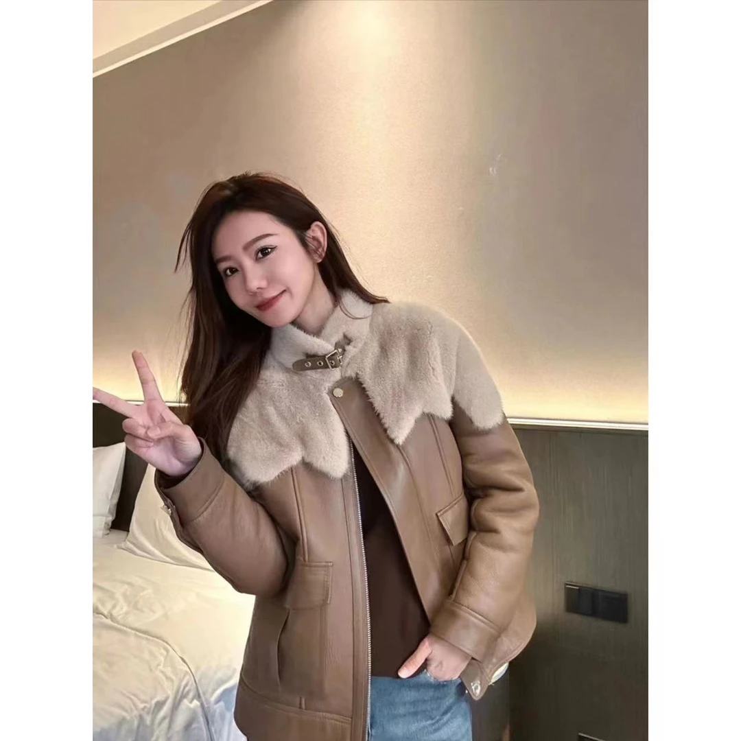 【JY景】MMLi CLOTHES｜ 设计师款皮毛一体外套 mm2118