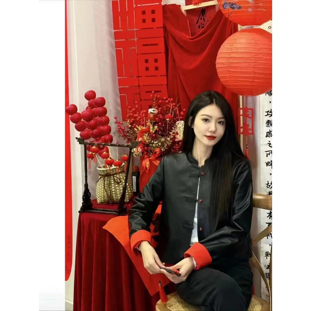 【萌萌里】MMLi CLOTHES｜设计师款绵羊皮外套 mm23112