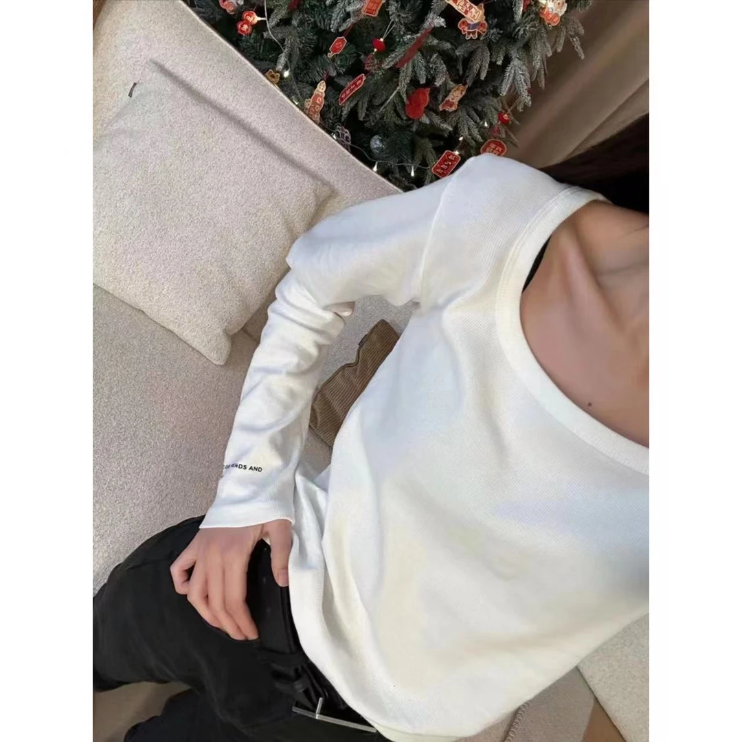 【萌萌里】MMLi CLOTHES｜  萌萌自留纯色长袖打底休闲mm8261-8夏季