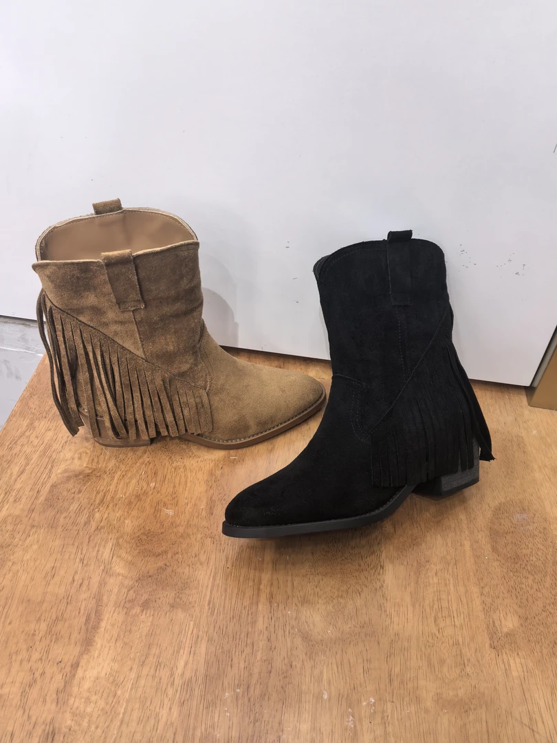 553冬季时尚中邦女靴，跟高5公分左右防滑耐磨底