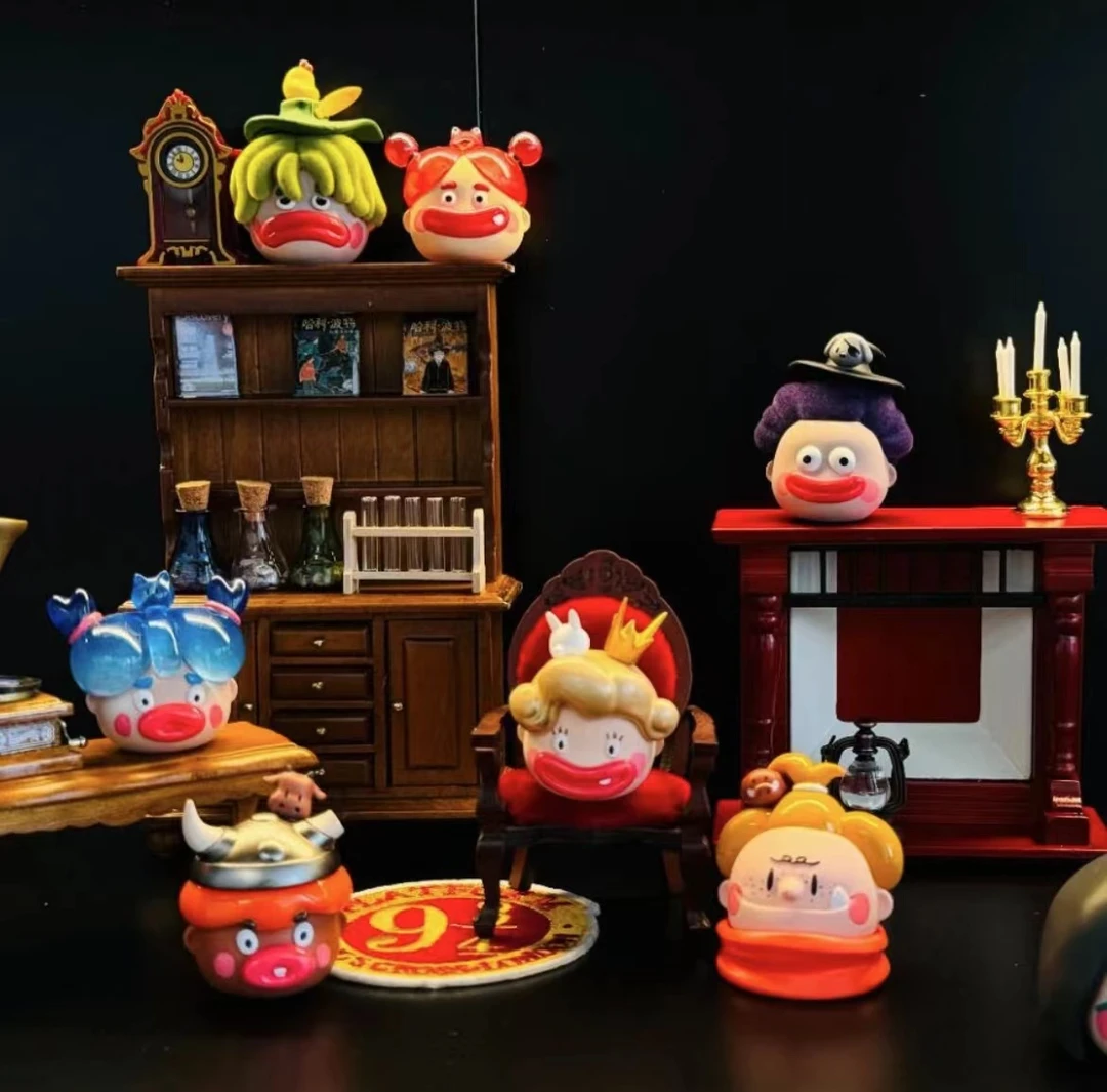 【拆盒】丑萌家族第二弹系列萌粒潮流玩具盲盒