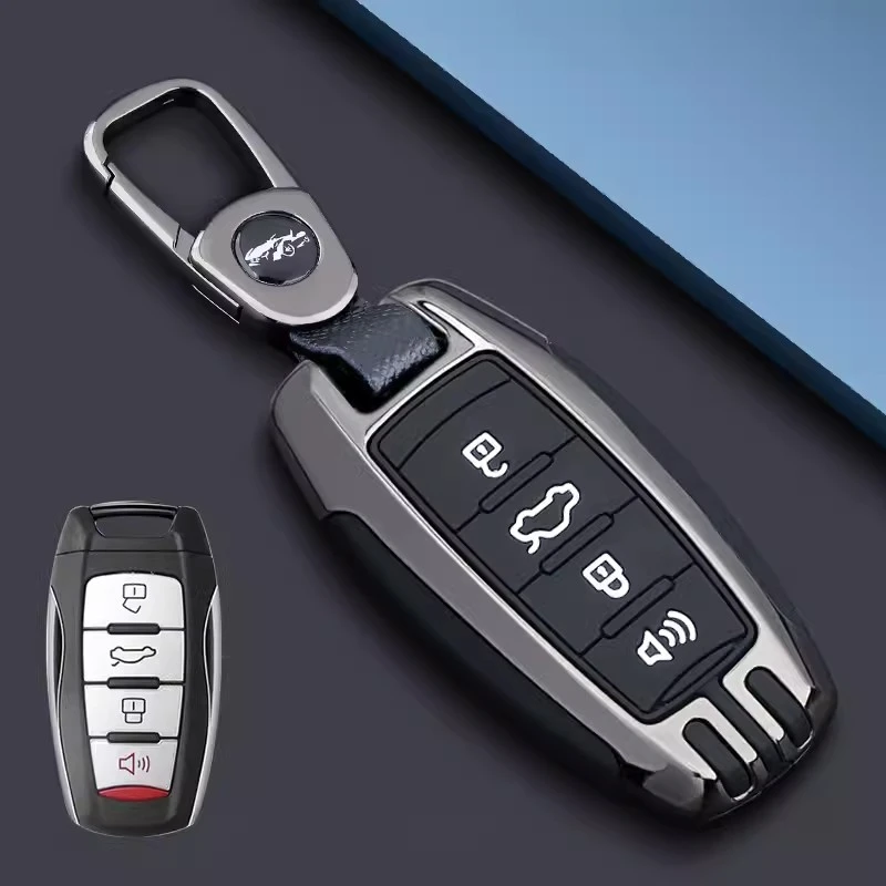 24款长城哈佛弗大狗车钥匙套个性田园犬改装大狗边牧智能包壳扣男