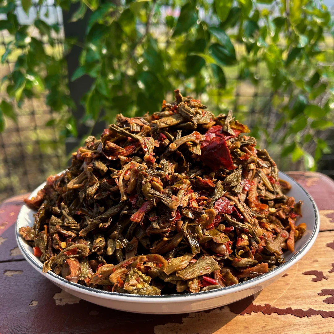 湖南邵阳特产扎菜懒人农家传统杂菜农家坛混合榨菜开胃下饭菜罐装