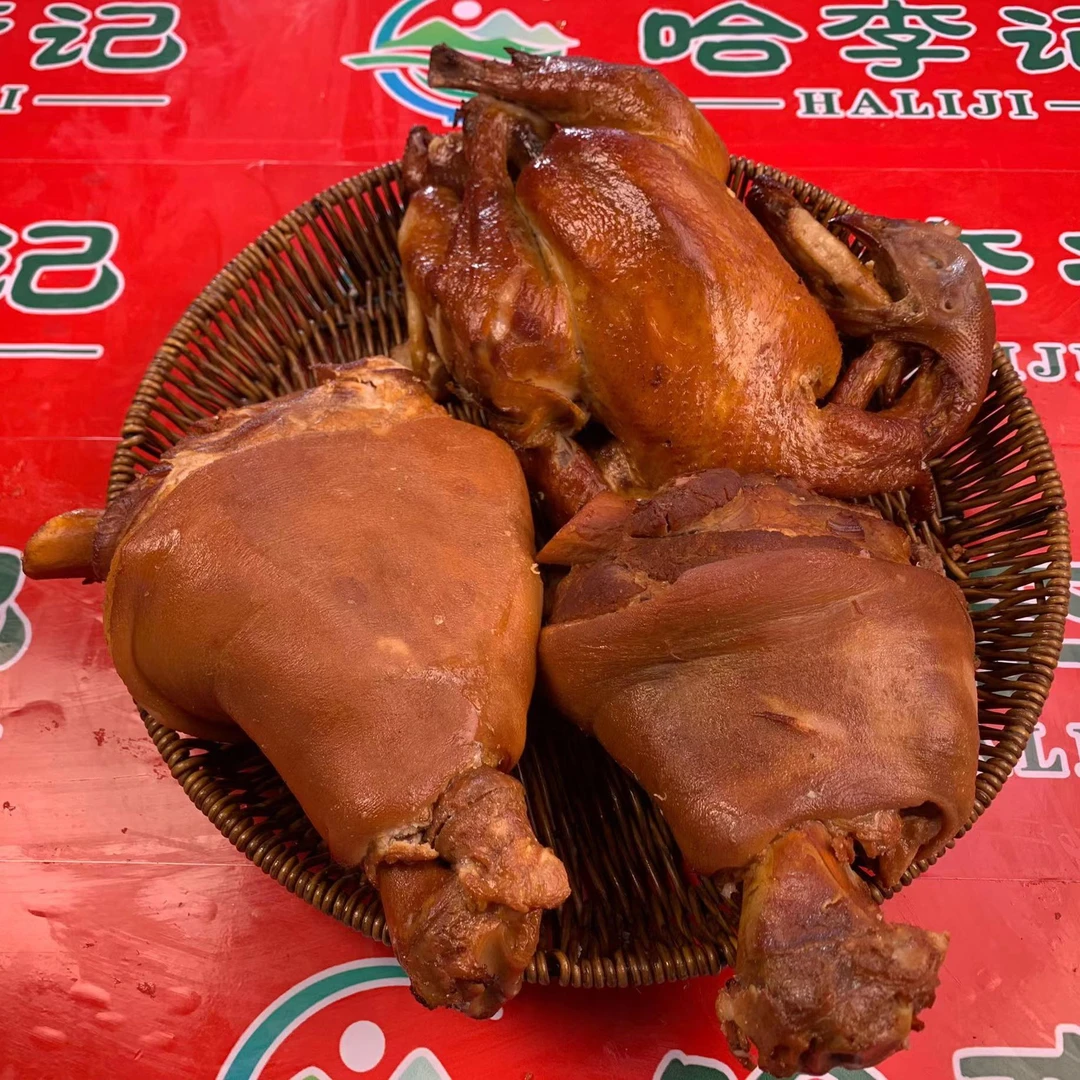 一只大肘子 两只三黄鸡