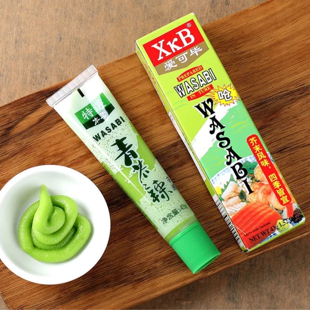 大芥末酱辣根青芥末酱43g海鲜刺身寿司日料专用酱膏，生鱼片辣酱