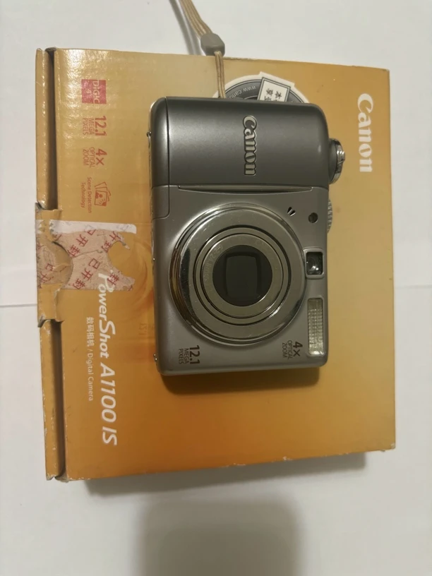 95新 Canon/佳能 佳能A1100is/ccd出片冷白皮，需自备两节五号电池