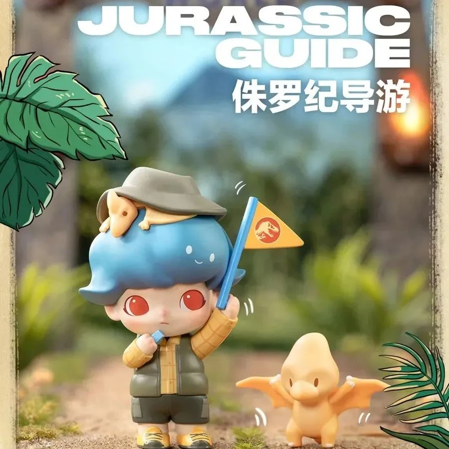 饺子《直播间拆盒》抓熊熊侏罗纪世界系列潮玩盲盒