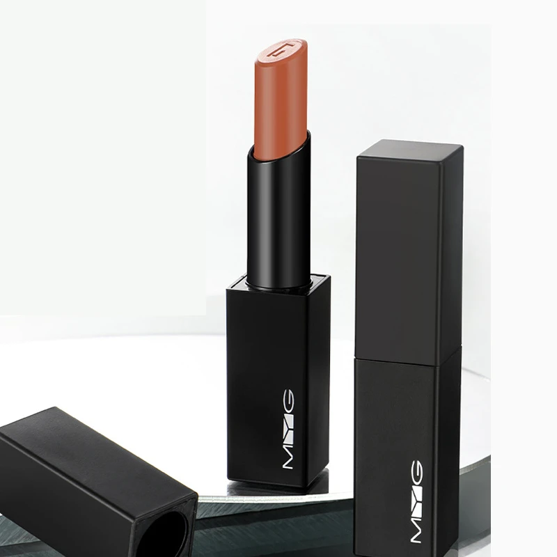 显白吃土色雾面哑光轻欧美口红  秋冬柔雾深色口红