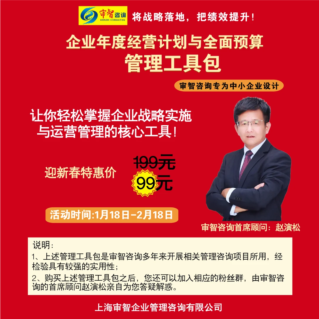 年度经营计划与全面预算管理工具包中小企业管理提升方案专业咨询