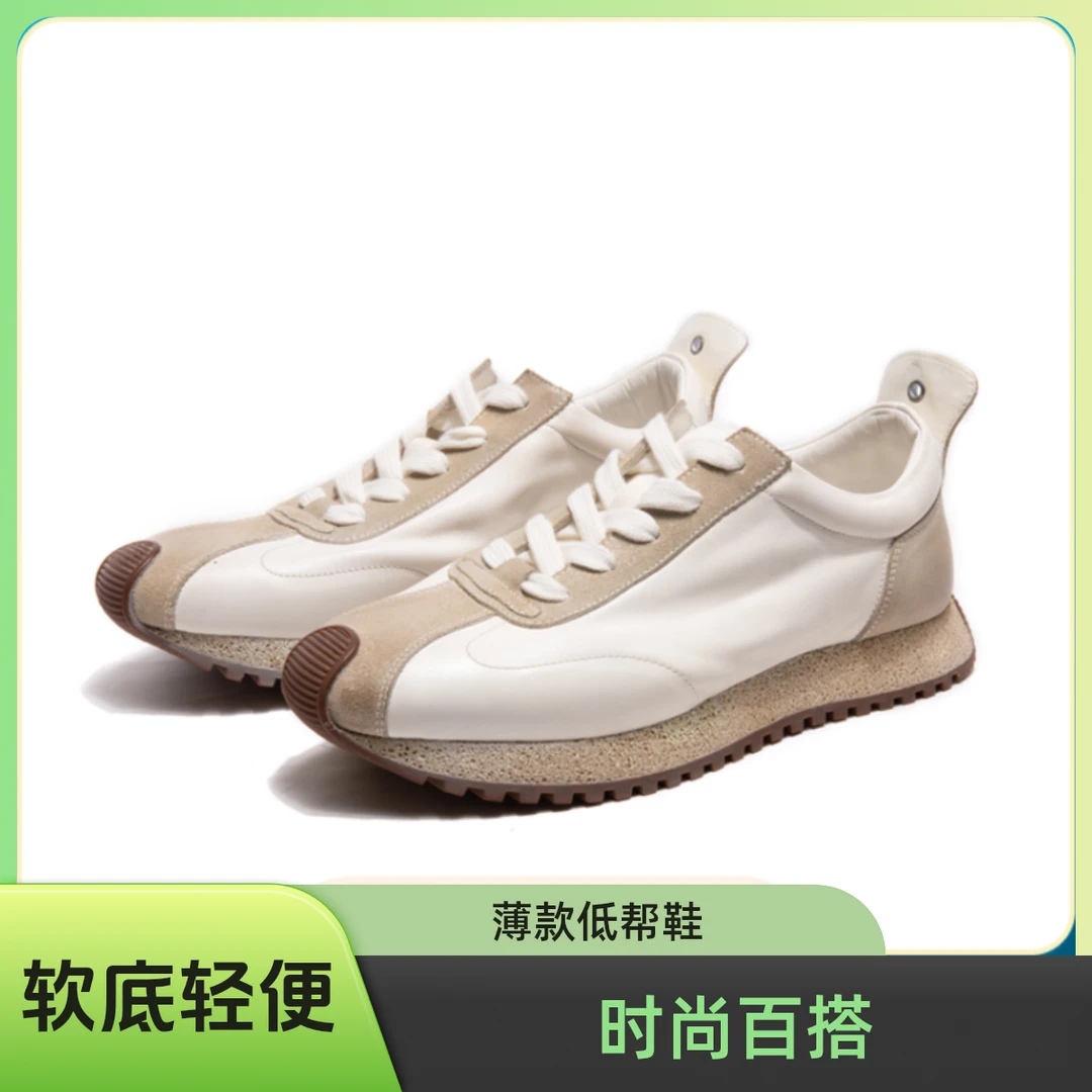 KP-7715男鞋慢跑鞋透气马皮休闲运动舒适时尚百搭软底轻便复古