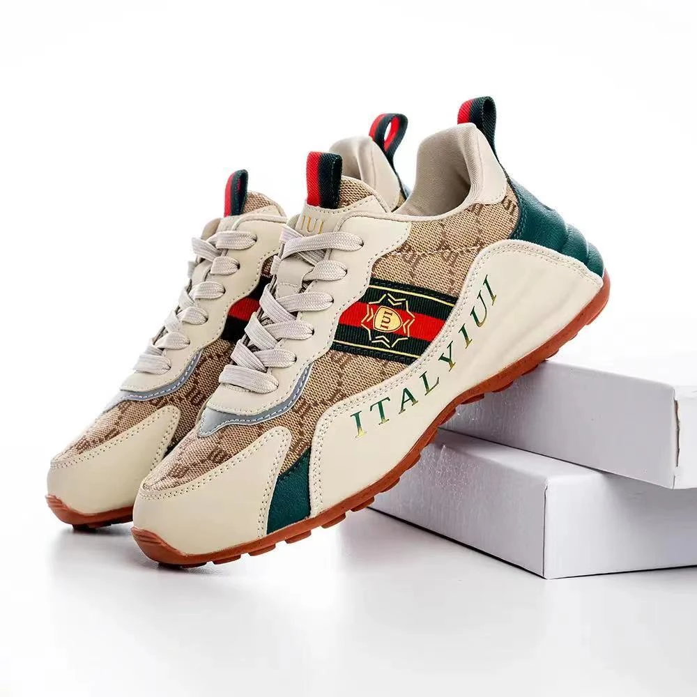 IUI新款高端轻奢款2025情侣男士休闲百搭舒适潮鞋运动鞋时尚