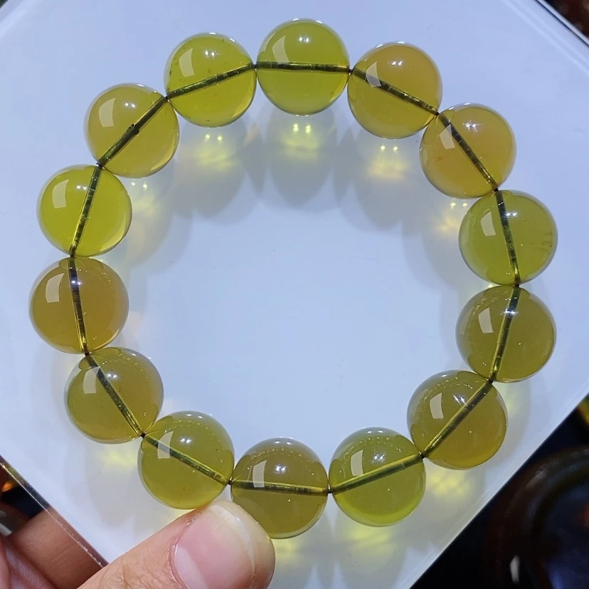 【闪购商品】琥珀手串未镶嵌秋**๑