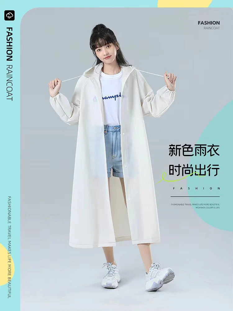 特厚EVA非一次性雨衣长款全身防暴雨男女款加厚户外便携骑行旅游