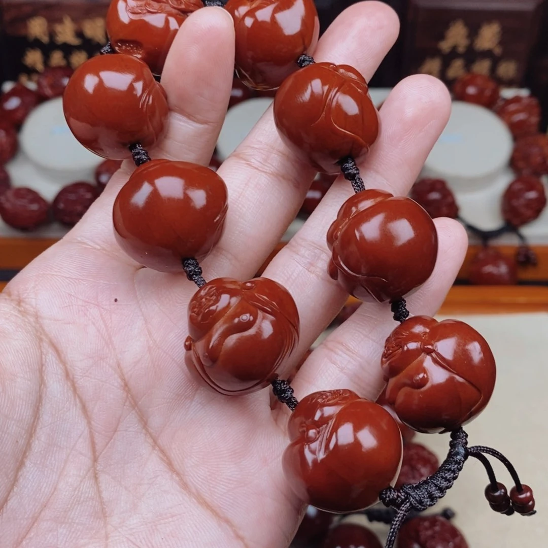 橄榄核吊坠豹*弥勒弥勒