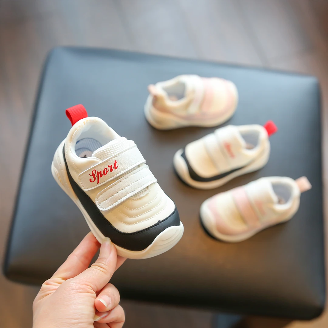 Sportmern男宝宝鞋子小童透气机能鞋女婴儿软底学步鞋女宝宝鞋子