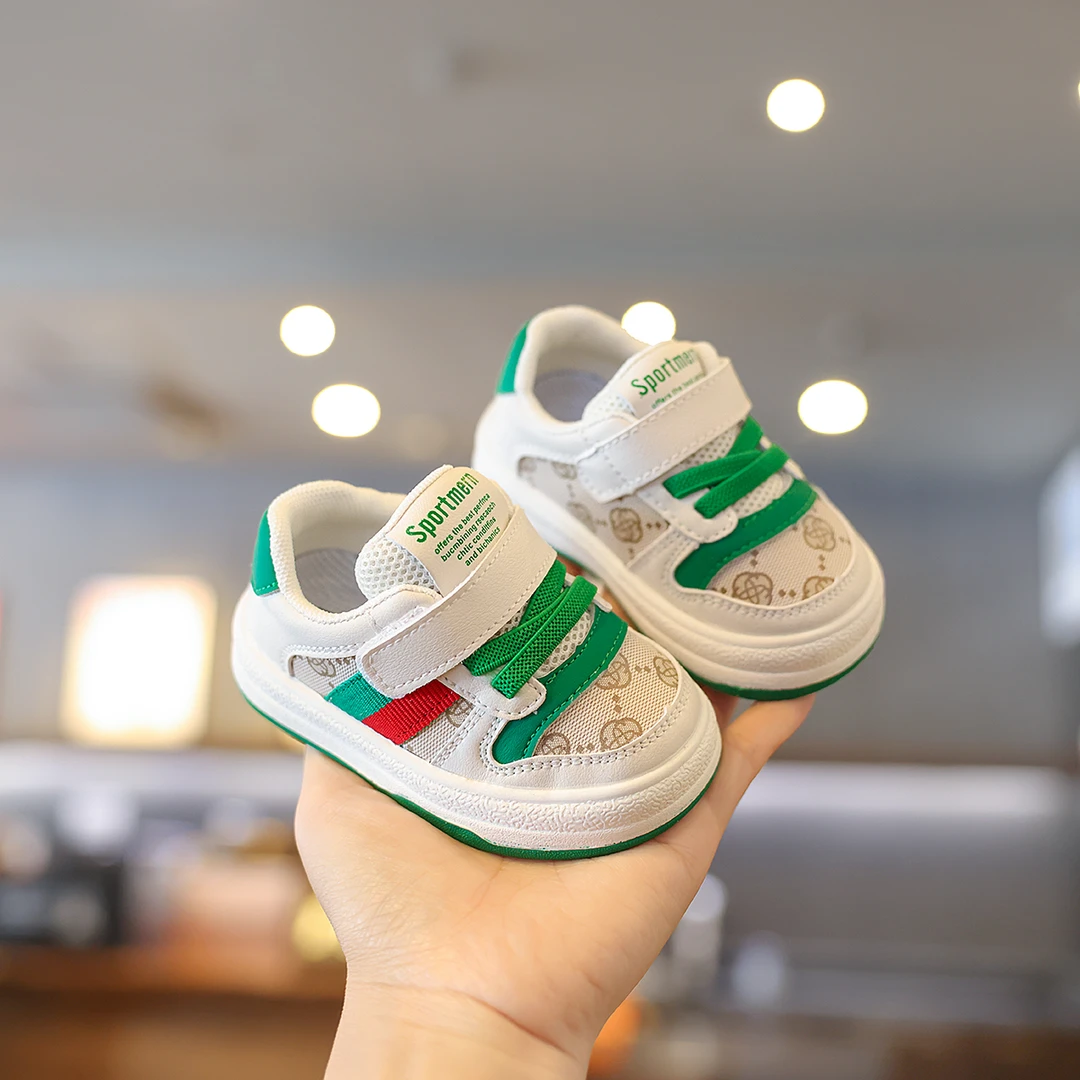 Sportmern婴儿鞋女宝宝学步鞋软底小童板鞋男童运动鞋婴幼儿鞋潮