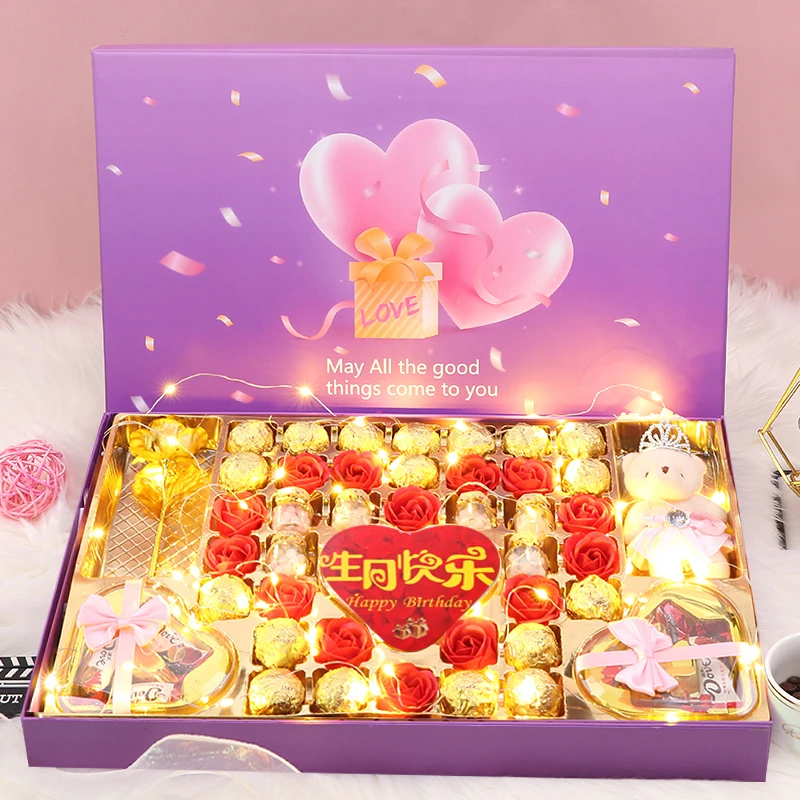 Dove/德芙巧克力礼盒装送女友闺蜜老婆仪式感生日七夕万圣节礼物