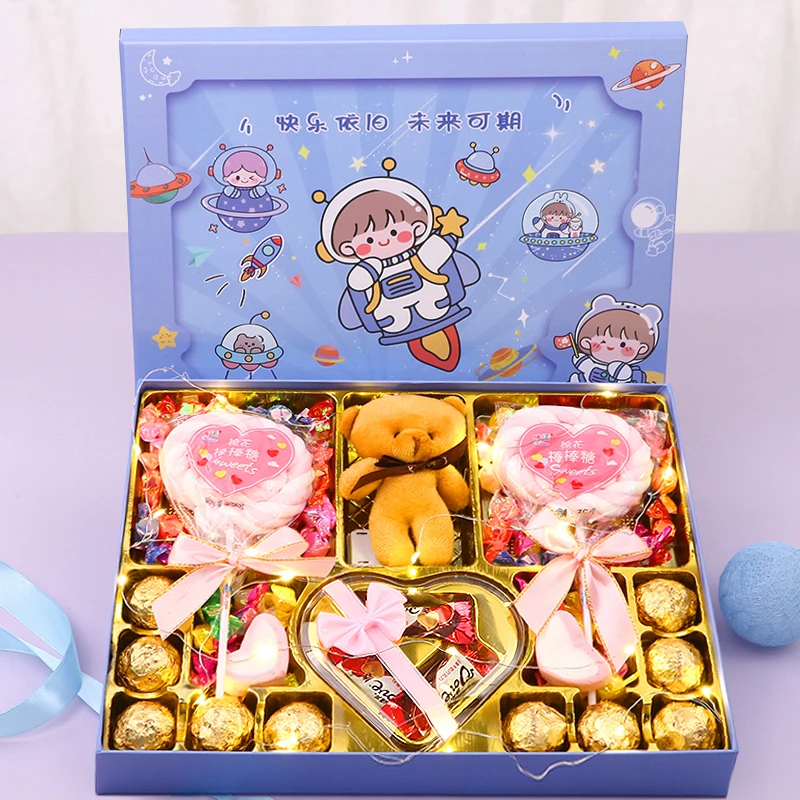 Dove/德芙 巧克力礼盒装生日六一儿童节礼物送女友孩棒棒糖果零食