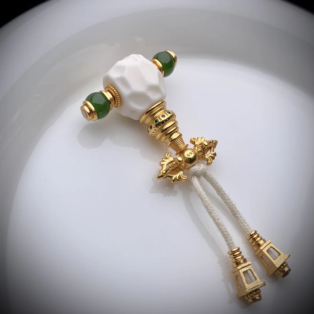 【旷野珠宝】s925银驼股三通套装配饰