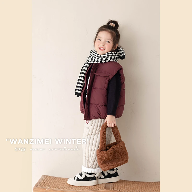 SASA的丸子妹女童羽绒裤冬季不再冷1698