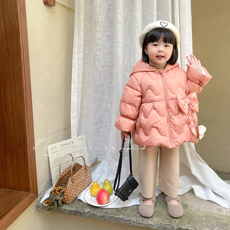 SASA的丸子妹女童羽绒服冬季2022宝宝90白鸭绒儿童羽绒外套潮1167
