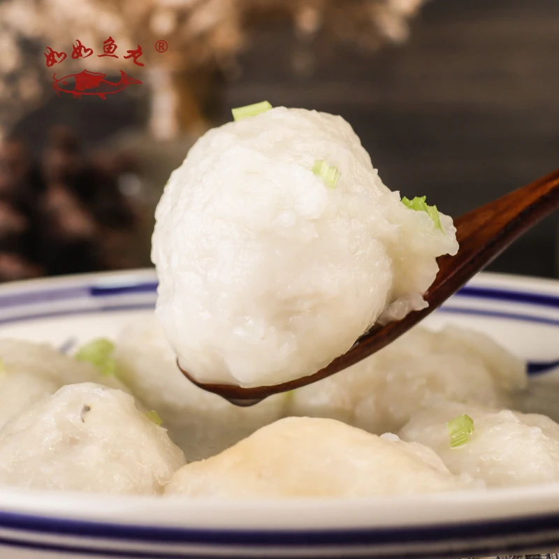 如如鱼丸【鳗鱼丸】500g*3装正宗福州鱼丸手工包心鱼丸