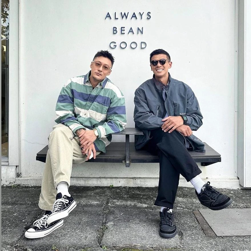 现货MAD水洗蜡染休闲裤23SS六叔同款男士直筒工装长裤