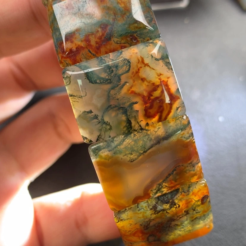 【闪购商品】玛瑙/玉髓手链未镶嵌一**缘