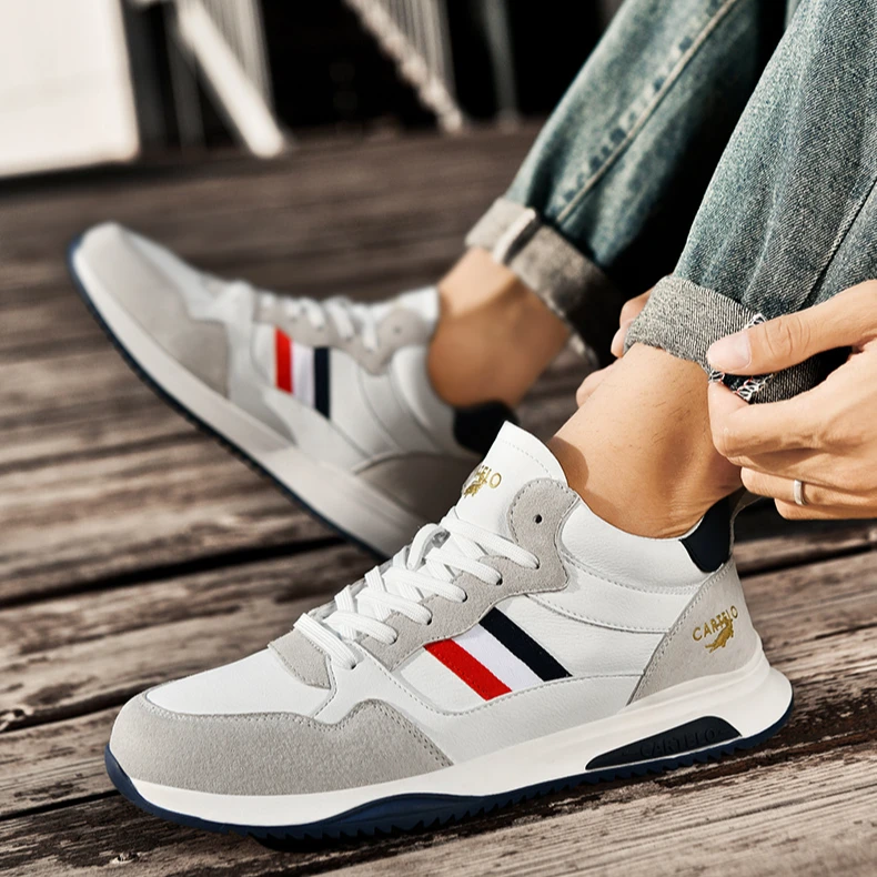 CARTELO/卡帝乐鳄鱼冬季潮流高帮休闲鞋男士百搭潮鞋防滑耐磨鞋子