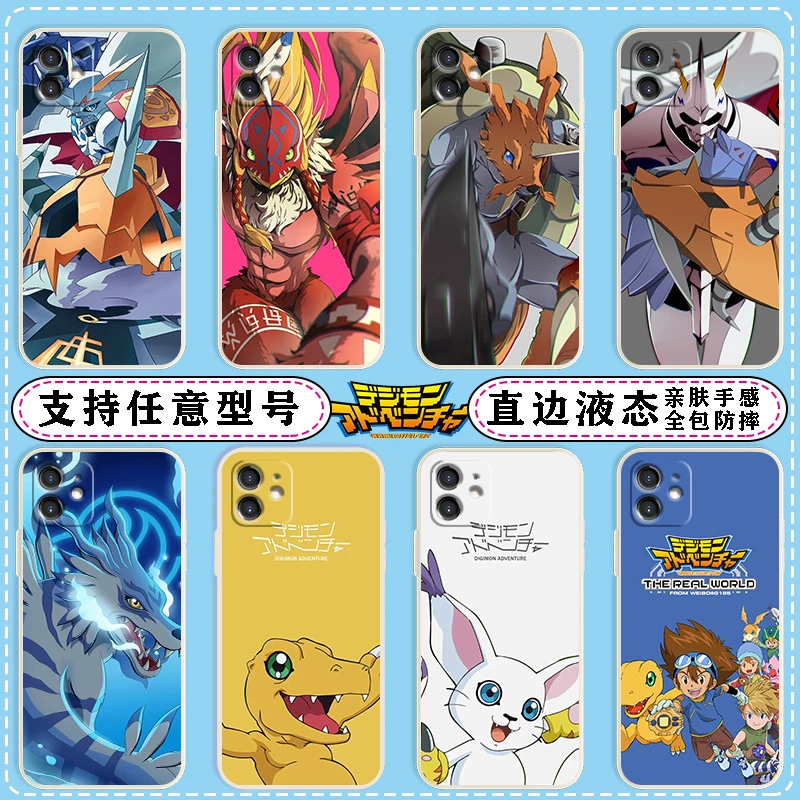 数码宝贝防摔手机壳红米note12迪路兽11/10pro+卡通k60动漫周边k5
