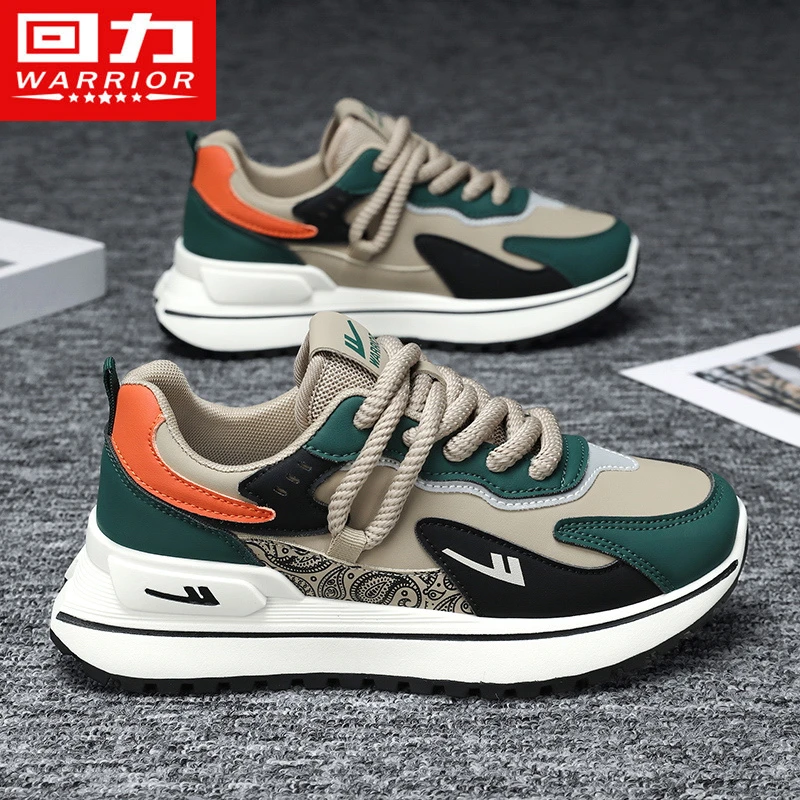 回力2025冬季新款情侣款休闲鞋跑步鞋子男款男鞋增高爆款老爹鞋