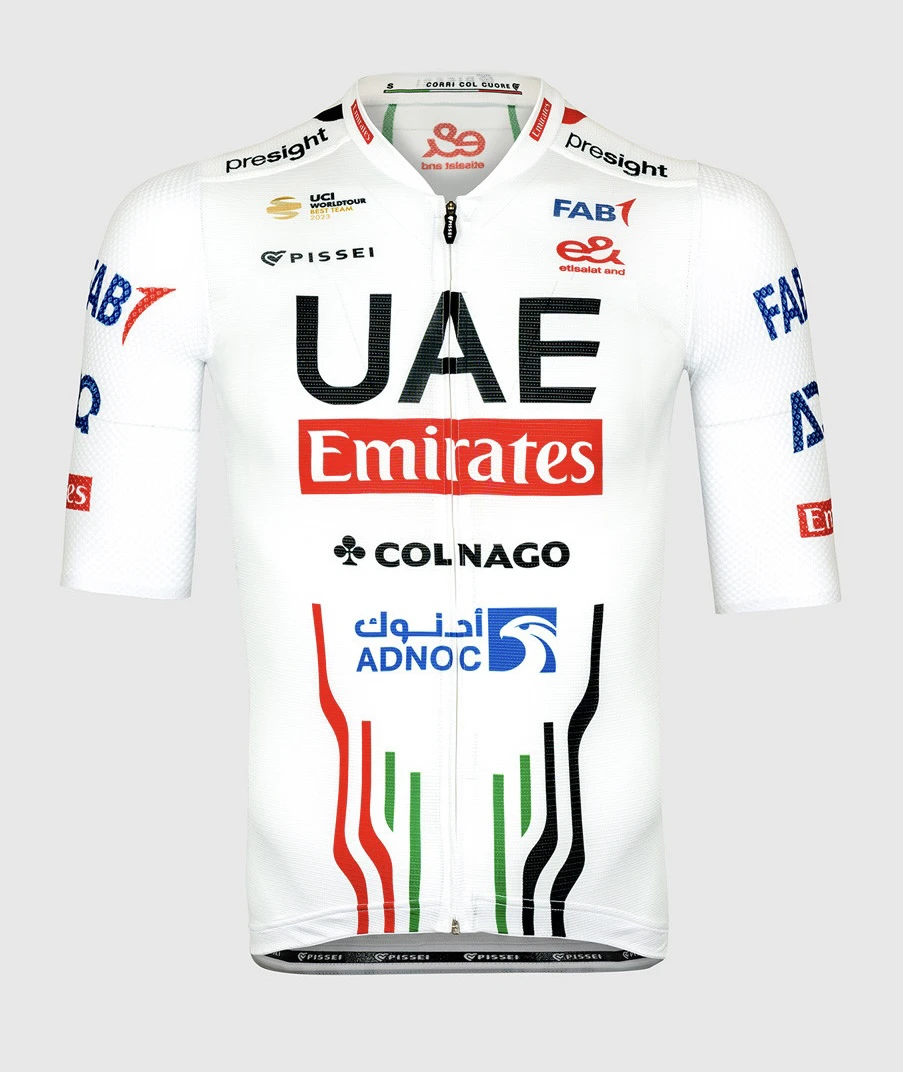 UAE骑行服2024新款男女长短袖上衣公路自行车排汗速干轻薄衣服