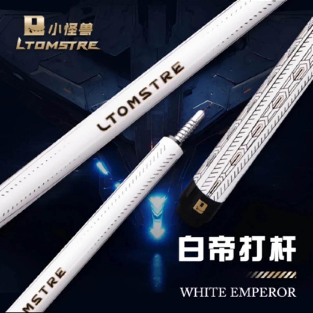 LTOMSTRE小怪兽小怪兽白帝大头杆黑科技台球杆大头打杆