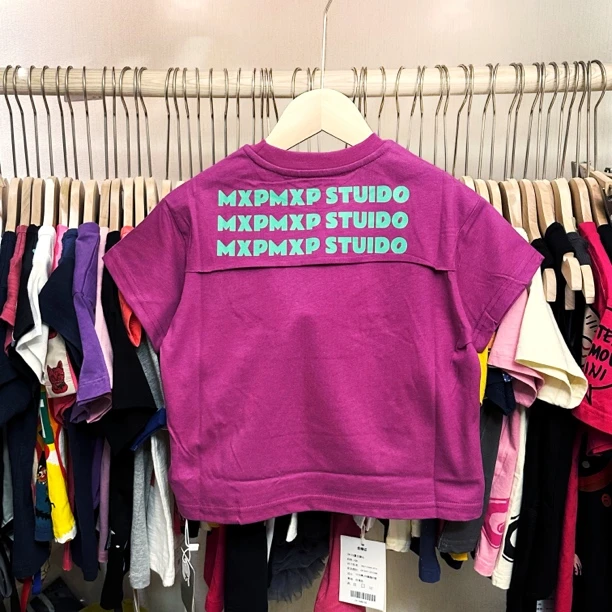 【特】儿童夏季梅子色系百搭洋气短袖T恤（066）