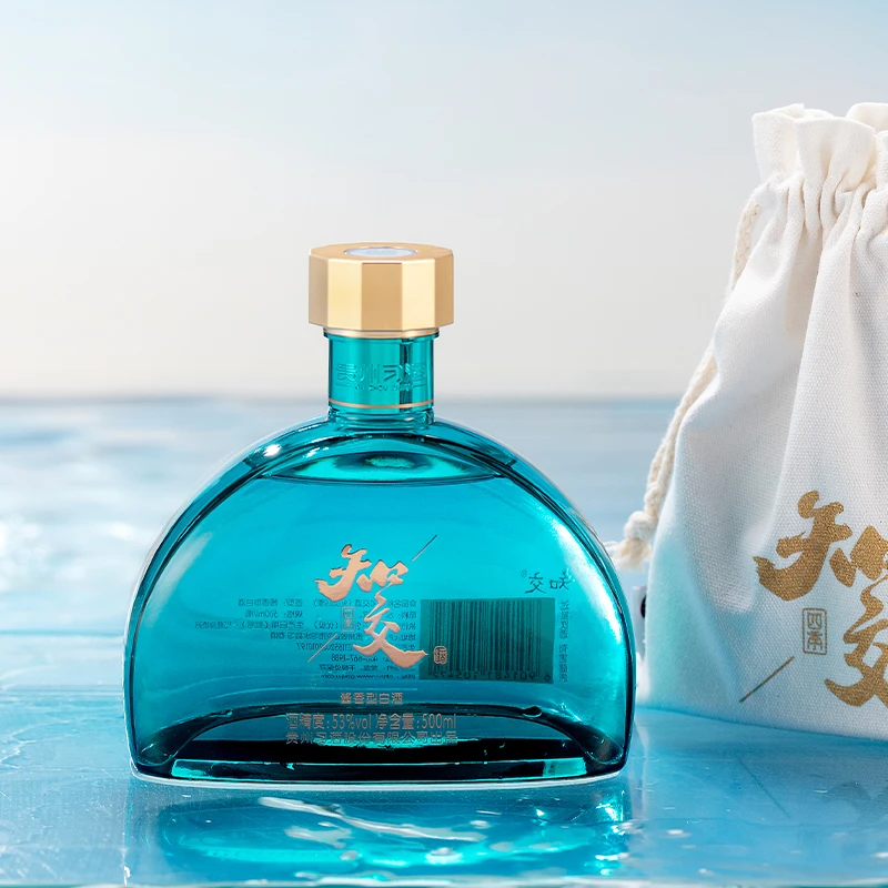 习酒习酒知交四季单瓶光瓶高端酱香白酒53度500ml