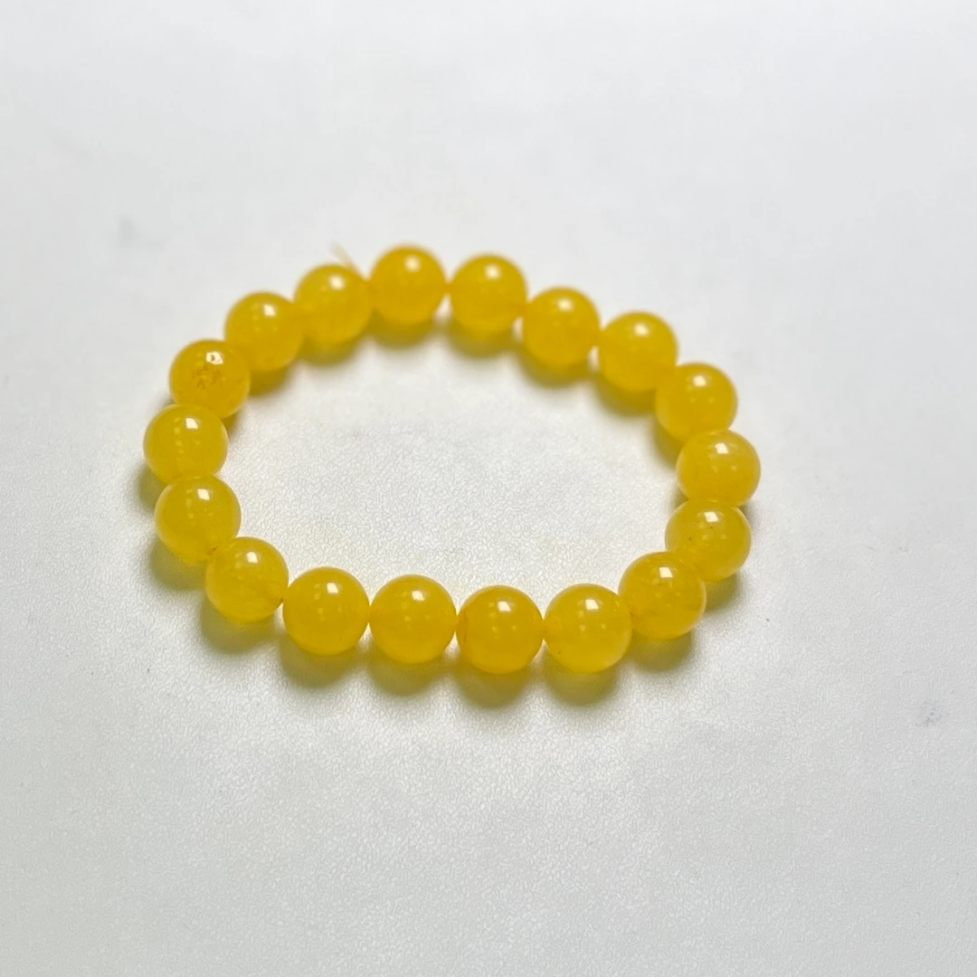 S62 冰黄手串10mm (多样性发其一)