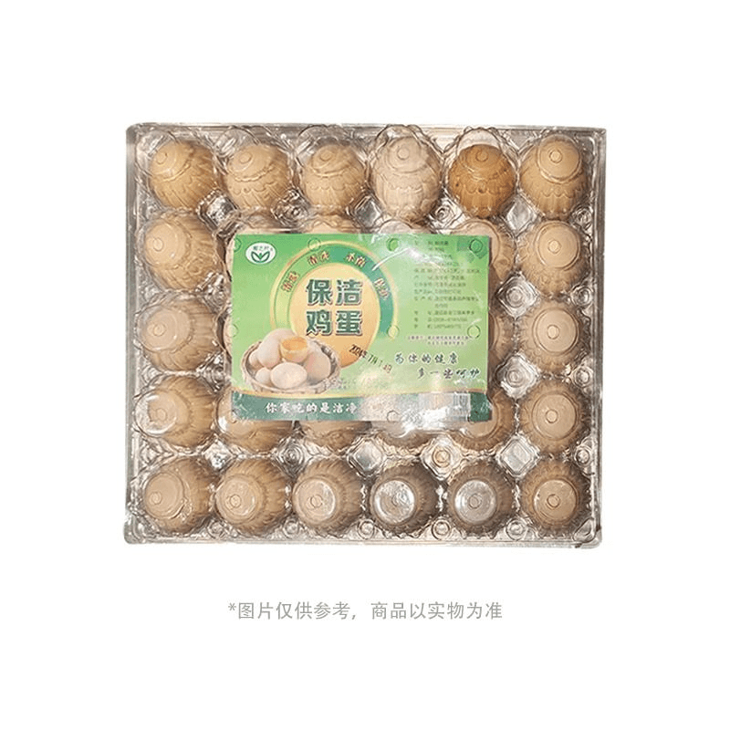 椰之村保洁鸡蛋30枚/板