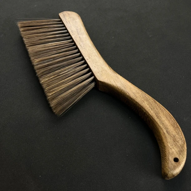 S2659鸡翅木超细纳米实木扫床扫尘家用床刷扫把床扫衣物除尘软毛