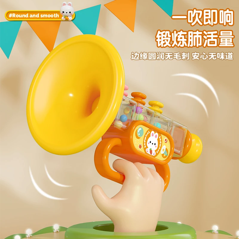 吹奏口琴小可爱婴幼儿乐器吹口哨玩具可吸玩具小可爱吹奏口哨打击