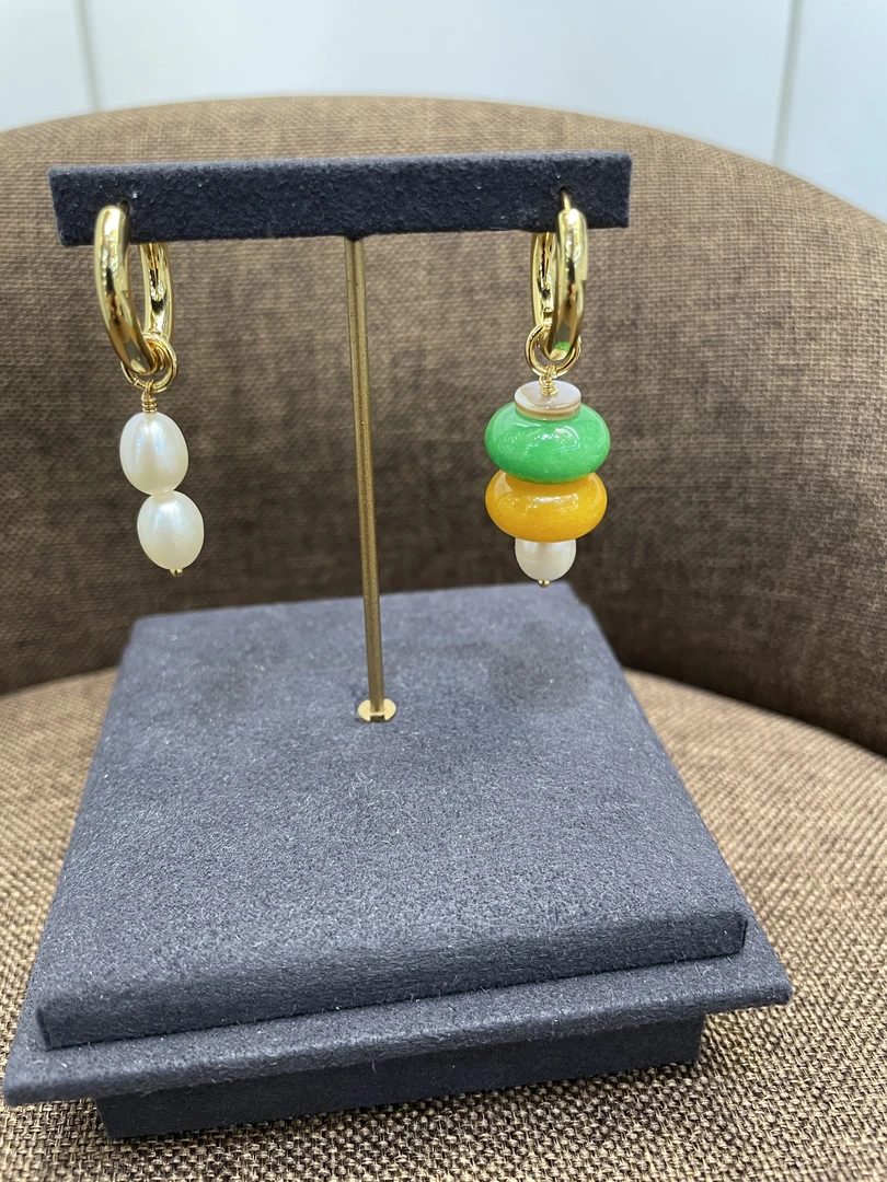 铜合金耳饰 铜合金耳环  AB款