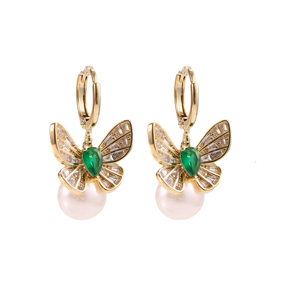 铜合金耳饰 高级感设计师轻奢款耳钉耳饰~6963