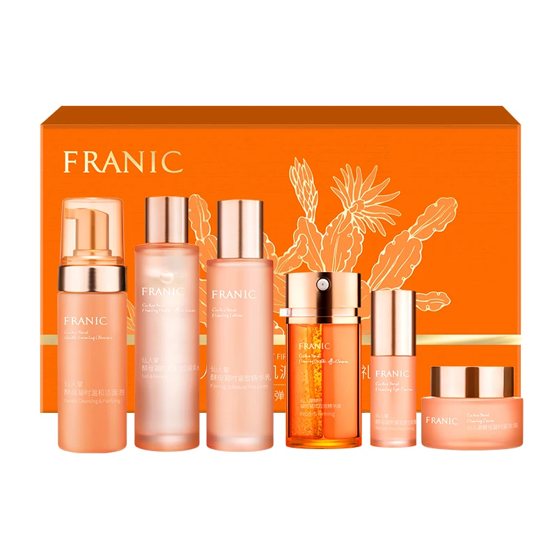 FRANIC法兰琳卡仙人掌酵母肌源紧致弹润保湿礼盒