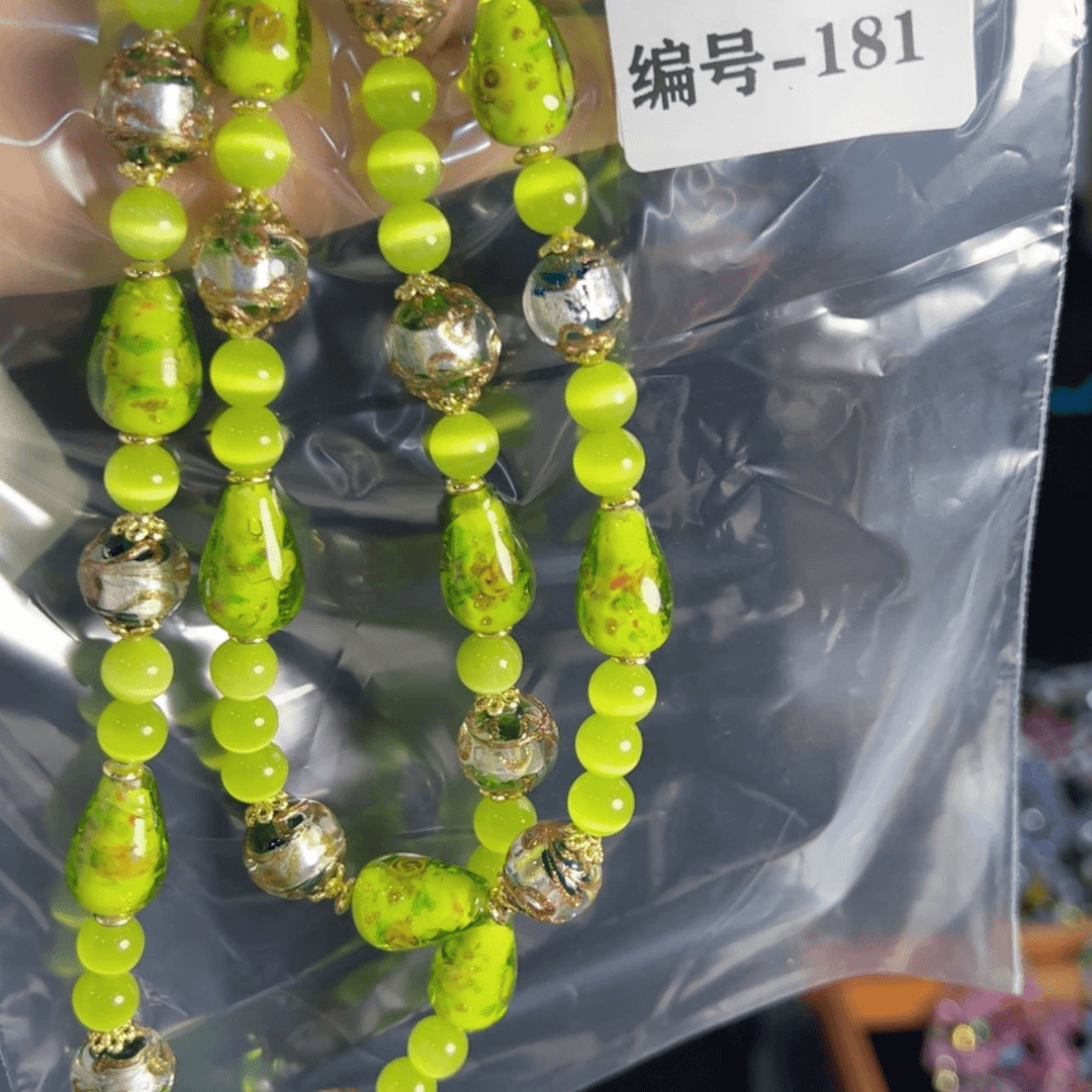 【闪购商品】琉璃颈饰晨***光181