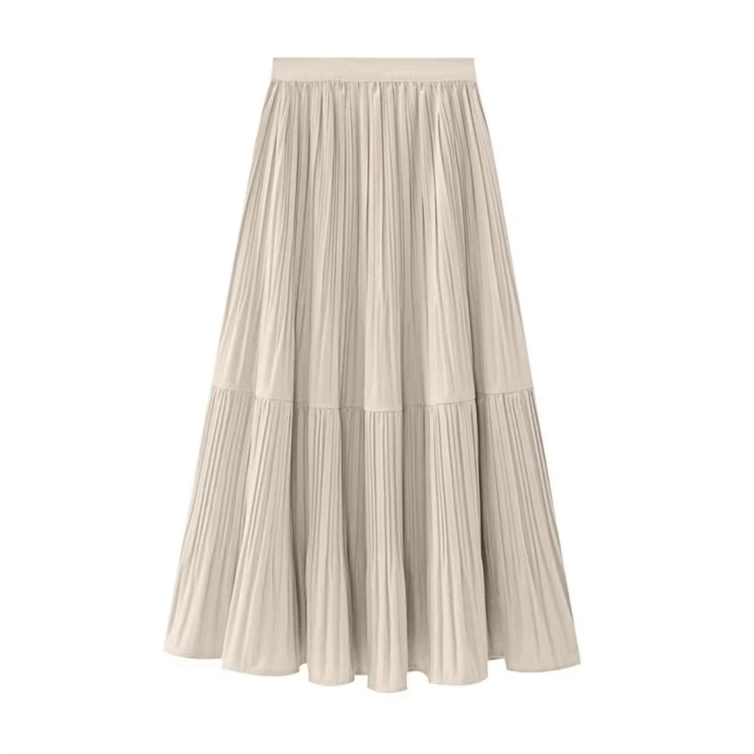 【如期而至】正版新款高级感小众百搭加厚绒感半身裙女A60