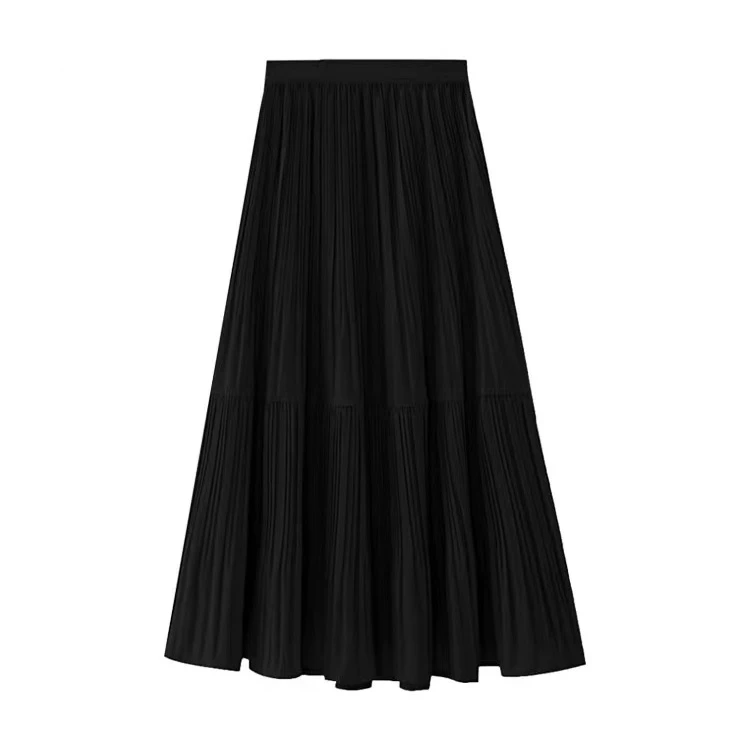 【如期而至】正版新款高级感小众百搭加厚绒感半身裙女A60【加内衬】