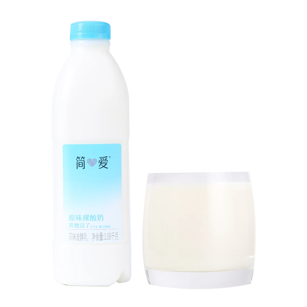 简爱 原味裸酸奶 风味发酵乳 1.08kg 沃尔玛小时达 同城配送