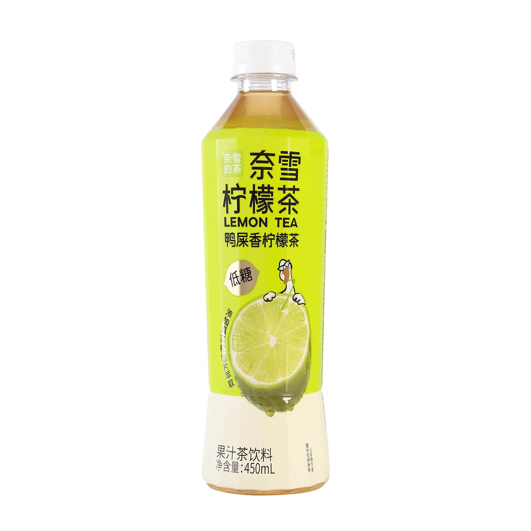 奈雪の茶 柠檬茶 鸭屎香柠檬茶 果汁茶饮料 450mL 新旧包装随机发货