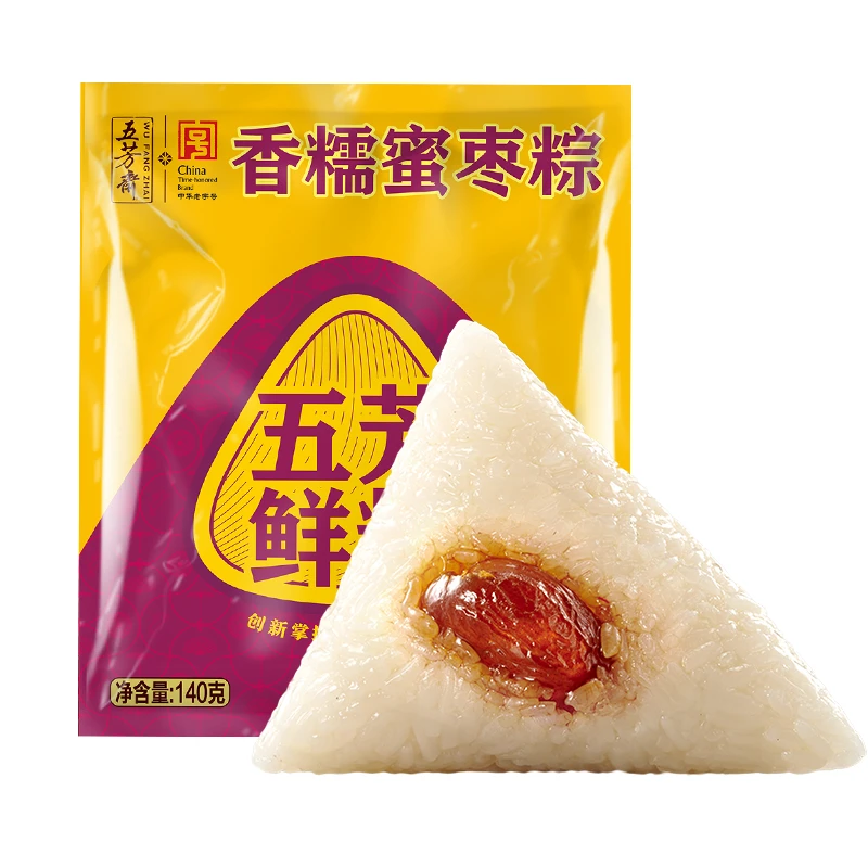 五芳斋 香糯蜜枣粽 140g/袋