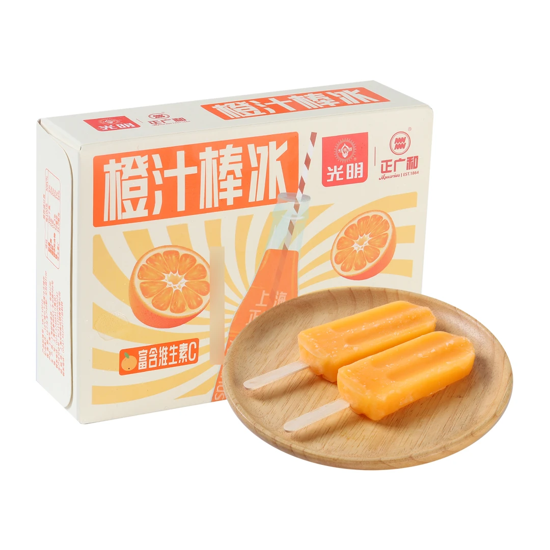 光明 橙汁棒冰 420g（6支）/盒