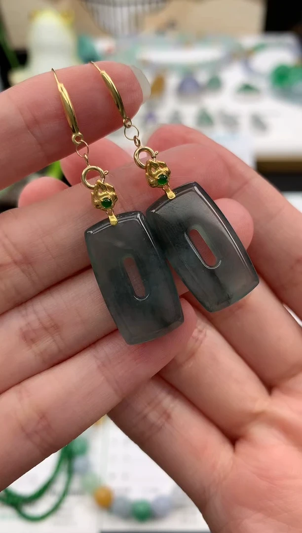 【闪购商品】定制翡翠18K金镶嵌模式推广期48小时鉴赏期